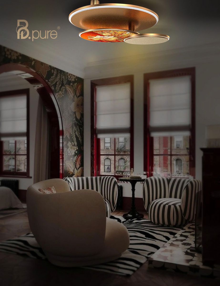 Đèn trần sơn mài - Ảnh khác số - 4